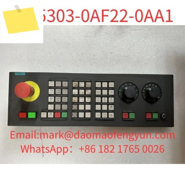 6FC5303-0AF22-0AA1 중고 테스트 완료 OK SINUMERIK 기계 제어판 MCP 483C PN PROFINETINDUSTRIAL ETHERNET 제품 이미지
