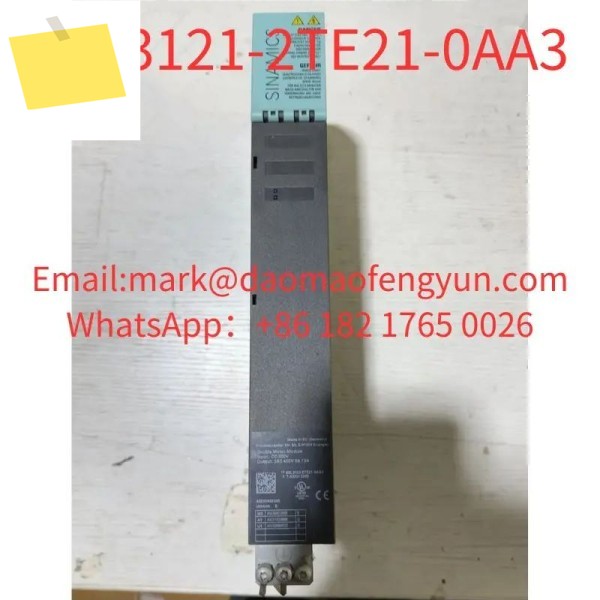 6SL3121-2TE21-0AA3 중고 테스트 완료 OK SINAMICS S120 이중 모터 모듈 입력: 600V DC 3AC, 9A9A 제품 이미지