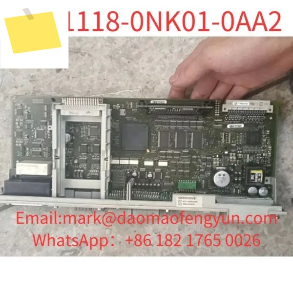 6SN1118-0NK01-0AA2 중고 테스트 완료, 양호한 상태 SIMODRIVE 611 U HRS2 2축 제어 루프 블록 제품 이미지