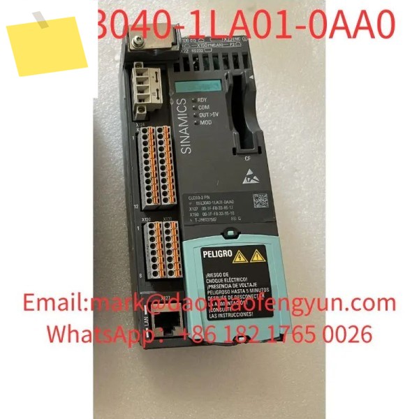 6SL3040-1LA01-0AA0 중고 테스트 완료 양호한 상태 SINAMICS S120 제어 장치 CU310-2 PN 제품 이미지