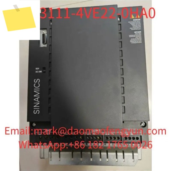 6SL3111-4VE22-0HA0 중고 테스트 완료 양호한 상태 SINAMICS S120 콤비 전원 모듈 제품 이미지