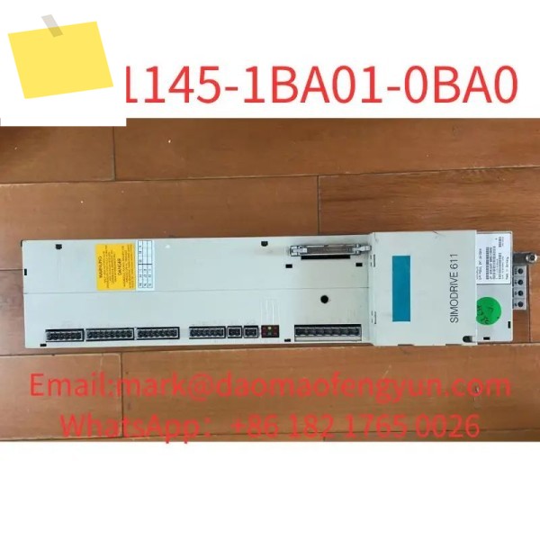 6SN1145-1BA01-0BA0 중고 테스트 완료 양호한 상태, SIMODRIVE 611 인피드재생 피드백 모듈, 1621kW 안정화 제품 이미지