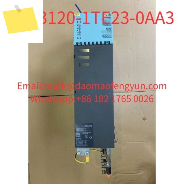 6SL3120-1TE23-0AA3 양호한 상태의 SINAMICS S120 단일 모터 모듈 제품 이미지