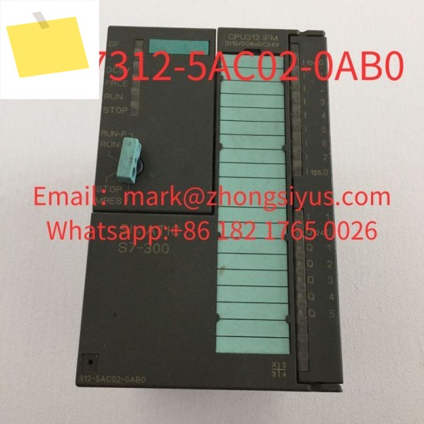 6ES7312-5AC02-0AB0 중고 테스트 완료 100% 양호한 상태 제품 이미지
