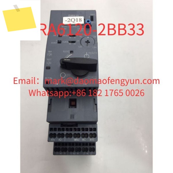 3RA6120-2BB33 중고 테스트 완료 양호한 상태 SIRIUS 컴팩트 로드 피더 DOL 스타터 제품 이미지