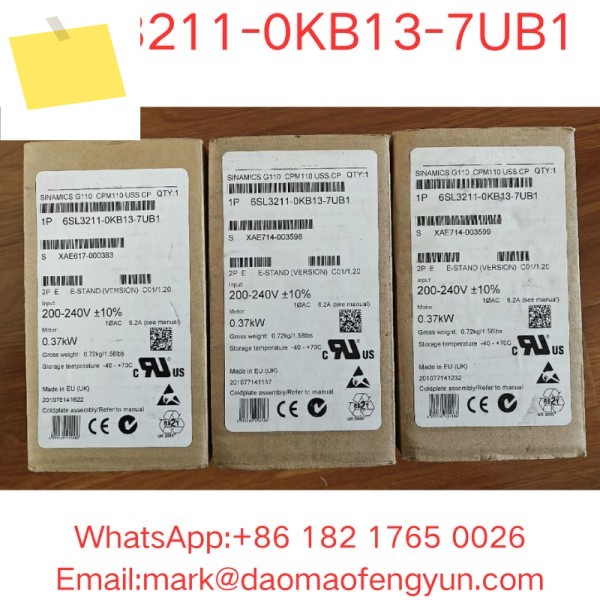 6SL3211-0KB13-7UB1 신품 SINAMICS G110-CPM110 AC 드라이브, 제품 이미지