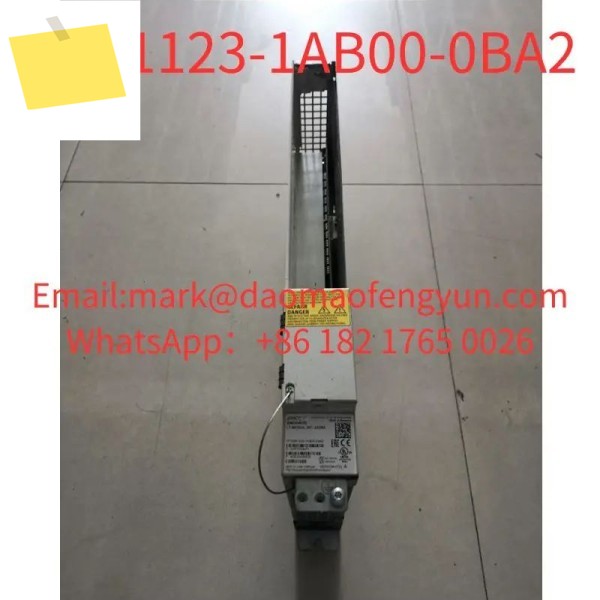 6SN1123-1AB00-0BA2 중고 테스트 완료, 양호한 상태 SIMODRIVE 611 전원 모듈, 2축, 25A 제품 이미지