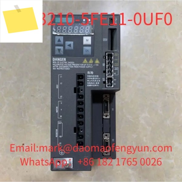6SL3210-5FE11-0UF0 중고 테스트 완료, 양호한 상태 SINAMICS V90 제품 이미지