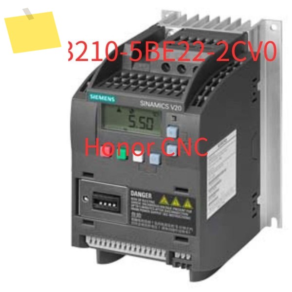 6SL3210-5BE22-2CV0 SINAMICS V20 380-480V 3 AC -15+10% 47-63Hz 정격 전력 2.2kW 제품 이미지