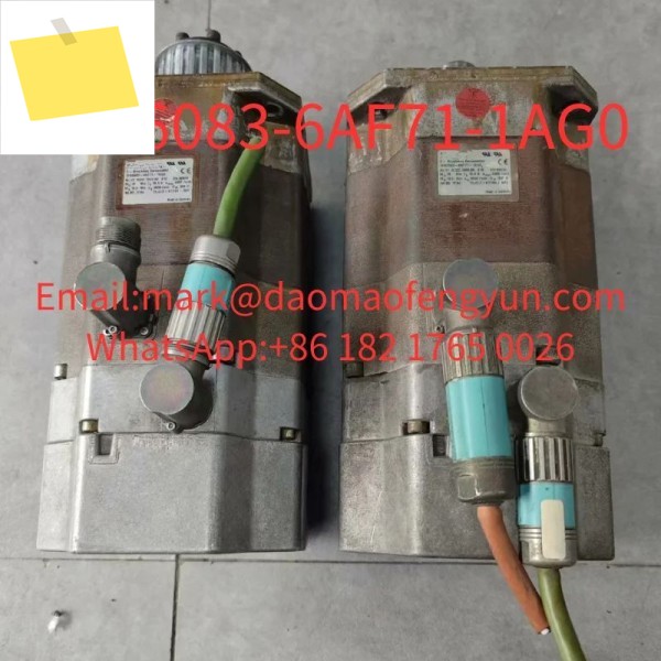 1FK6083-6AF71-1AG0 중고 테스트 완료 양호한 상태 동기식 서보 모터 1FK6 6극 16Nm 제품 이미지