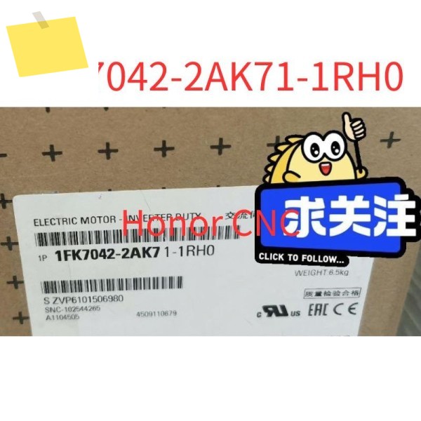 1FK7042-2AK71-1RH0 신품 SIMOTICS S 동기 모터 1FK7-CT PN=0.94kW 제품 이미지