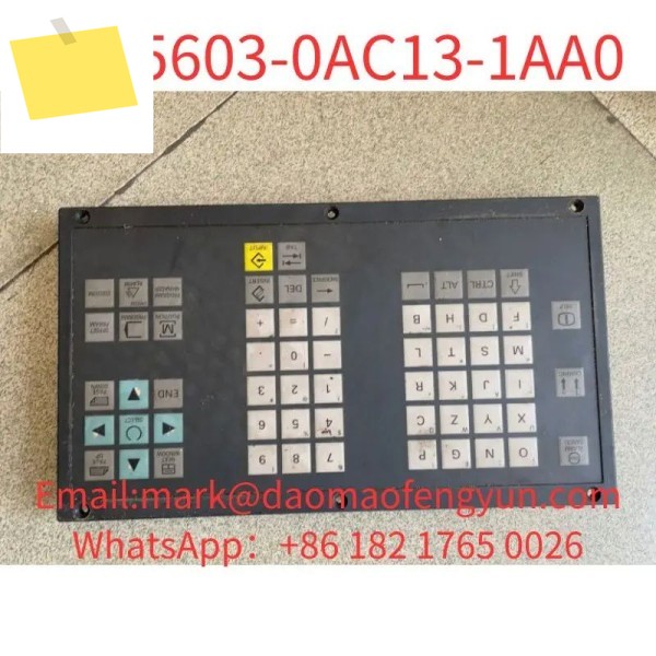 6FC5603-0AC13-1AA0 중고 모듈 장치 테스트 완료 양호한 상태 SINUMERIK 802D 전체 CNC 키보드 제품 이미지