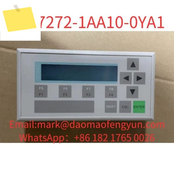 6ES7272-1AA10-0YA1 중고 테스트 완료, 양호한 상태 SIMATIC S7-200, TD200C 조정 가능한 디스플레이 제품 이미지