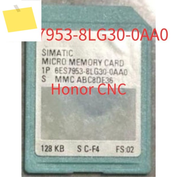 6ES7953-8LG30-0AA0 중고 테스트 완료, 양호한 상태 SIMATIC S7, S7-300C7ET 200용 마이크로 메모리 카드, 3, 3V Nflash, 128KB 제품 이미지