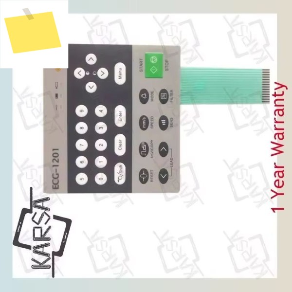 ECG1201 멤브레인 키패드 버튼의 신품 기능 제품 이미지