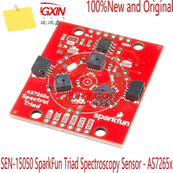 SEN-15050 SparkFun 트라이어드 분광학 센서 - AS7265x 개발 보드 100% 신규 및 원본 제품 이미지