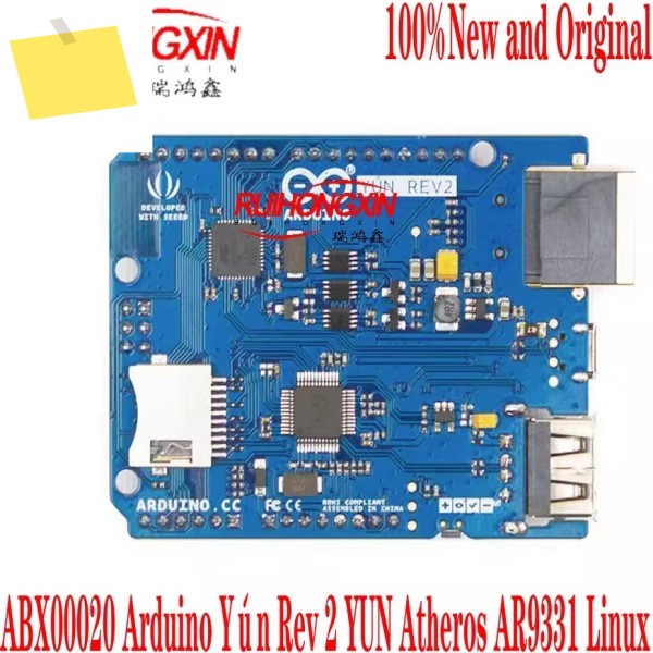ABX00020 Arduino Yún Rev 2 YUN Atheros AR9331 Linux 개발 보드 100% 신규 및 원본 제품 이미지
