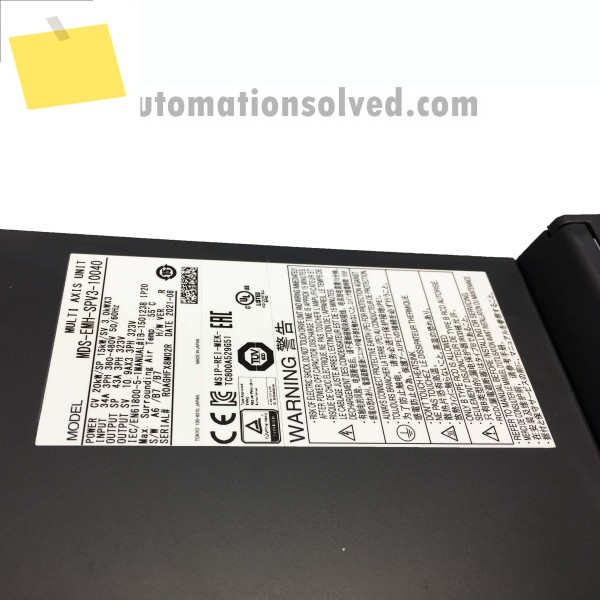 MDS-EMH-SPV3-10040 서보 스핀들 유닛 정품 새 제품 제품 이미지
