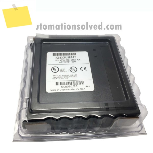 신품 오리지널 GE Fanuc IC693CPU364-CJ 이더넷 통신 CPU 장치 240K 제품 이미지