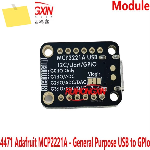 4471 Adafruit MCP2221A - 범용 USB-GPIO 확장 보드 제품 이미지