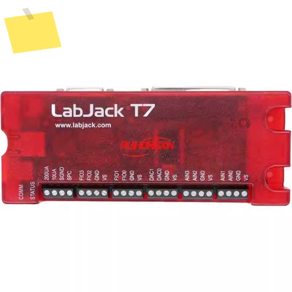 LabJack T7 이더넷 또는 USB 연결 데이터 수집 카드, 100K 샘플링 속도 및 다중 입출력 채널 제품 이미지