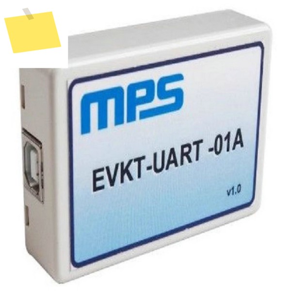 MPS ACDC 디지털 제품 USB-to-UART 통신 인터페이스 장치 EVKT-UART-01A 제품 이미지