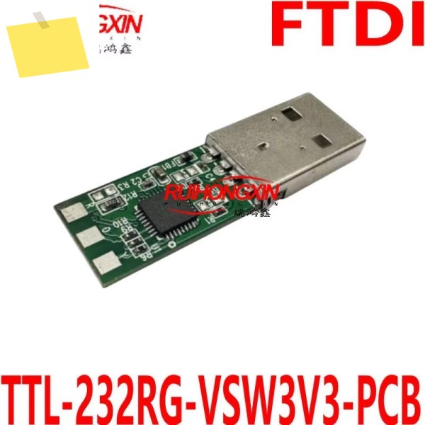 FTDI 정품 TTL-232RG-VSW3V3-PCB USB 커넥터 3.3V UART 50mA 제품 이미지