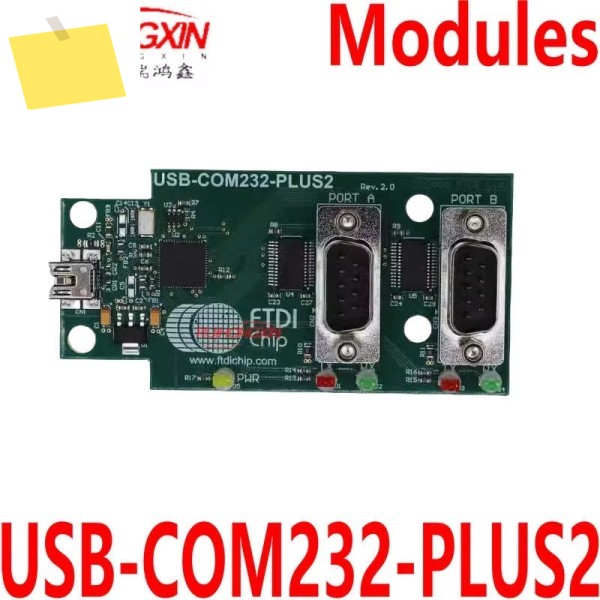USB-COM232-PLUS2 모듈 USB HS에서 RS232로 변환 어셈블리 2 DB9 포트 제품 이미지