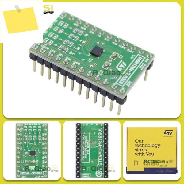 표준 DIL24 소켓용 원본 STEVAL-MKI189V1 LSM6DSM 어댑터 보드 제품 이미지