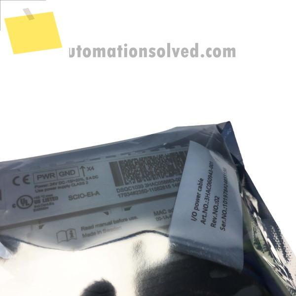 DSQC1030 3HAC058663-001 IO 확장 모듈 새 제품 제품 이미지