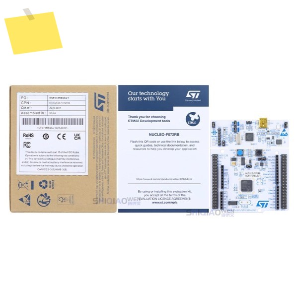 NUCLEO-F072RB STM32F072RBT6 MCU 마이크로컨트롤러 Nucleo-64 개발 보드 제품 이미지