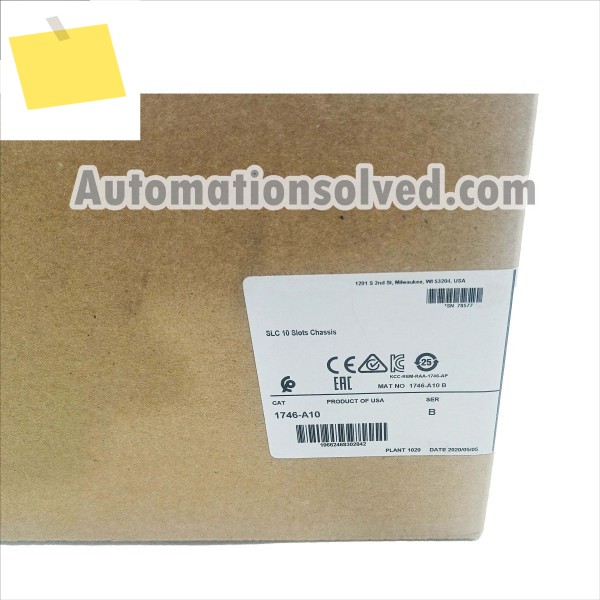 새공장 밀봉형 PLC 섀시랙 10 슬롯 모듈 1746-A10 제품 이미지