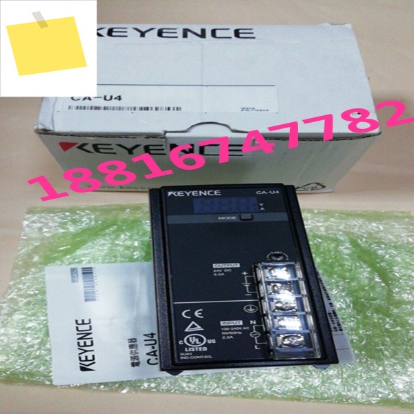 CA-U4 KEYENCE 전원 모듈, 신품 원본 및 정품 제품 이미지