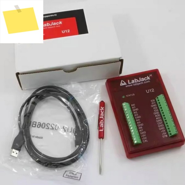 LabJack U12 USB 데이터 수집 카드 또는 모듈, 8KHz 샘플링 속도, 8개 아날로그 채널, 해상도 제품 이미지