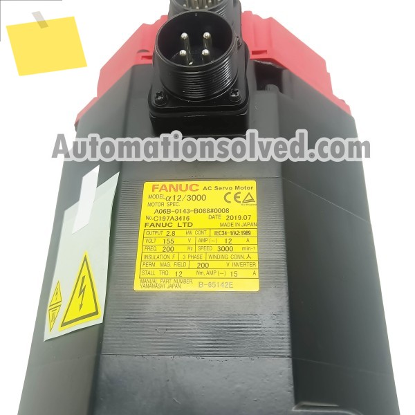 신품 FANUC A06B-0143-B088 # 0008 서보 모터 제품 이미지