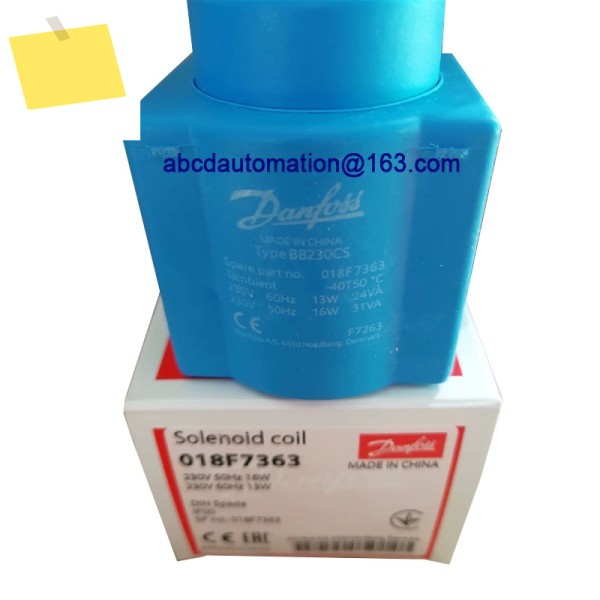기존 Danfoss 전자기 코일 BB230CS 018F7363 BG024DS 제품 이미지