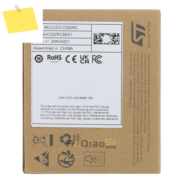 정품 NUCLEO-C092RC 개발 보드 단일 칩 마이크로컴퓨터 , Arduino FDCAN 연결 지원 제품 이미지