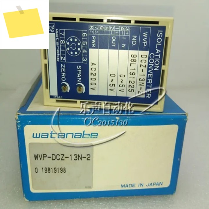 2025.4 WVP-DCZ-13N-2 WATANADE 절연 변압기 도란스 , 새 제품, 1년 보증, 완전 포장 제품 이미지