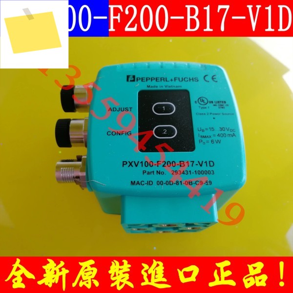 2025.4 P+F Beijiafu 광학 판독 헤드 PXV100-F200-B17-V1D 정품 및 교섭 주문 제품 이미지