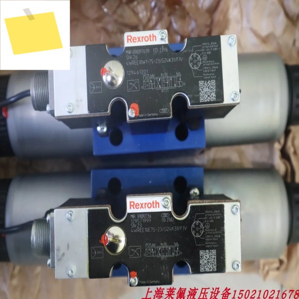 2025.4 4WREE10W1-75-2XG24K31F1V R900976119 독일 렉스로스 REXROTH 비례 밸브 제품 이미지