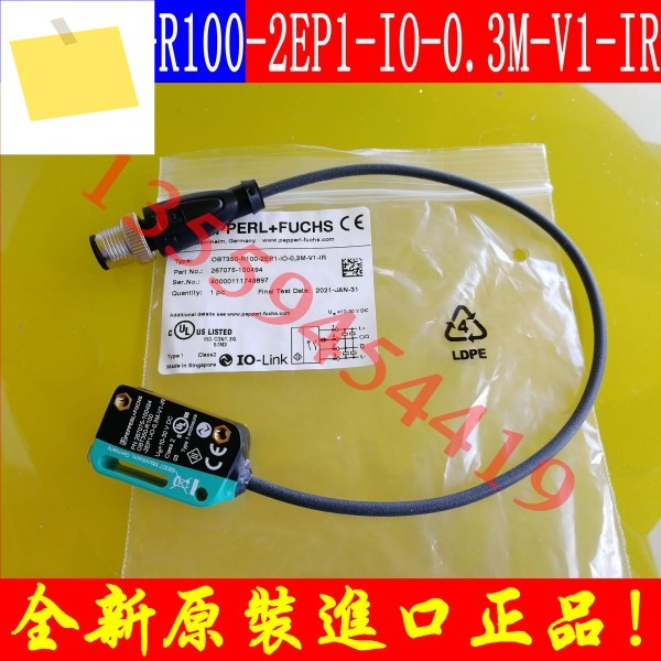 2025.4 P+F Triangle Measurement Sensor OBT350-R100-2EP1-IO-0.3M-V1-IR Original Genuine Free Shipping 제품 이미지
