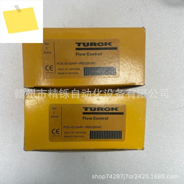 Turck FCT 열전도율 유량 스위치, FCS-G12A4P-VRX24VDC, 지점 제품 이미지