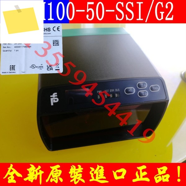 2025.4 P+F 포지셔닝 및 범위 센서 VDM100-50-SSIG2 정품 주문 OMH-LS610-01 제품 이미지