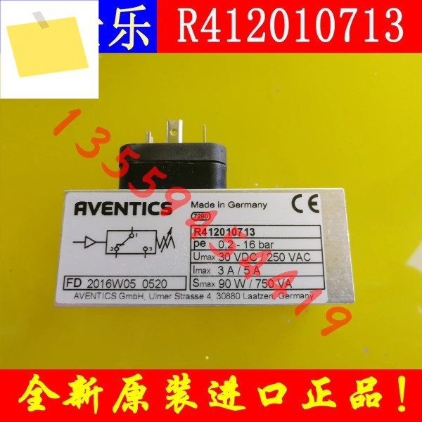 2025.4 AVENTICSAnwochi 압력 스위치 R 412010713 진짜 0821100013 단종된 대체품 제품 이미지