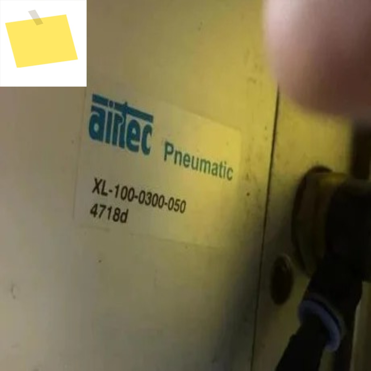 2025.4 Airtec 실린더 XV-100-125-200 정품 주문 제품 이미지