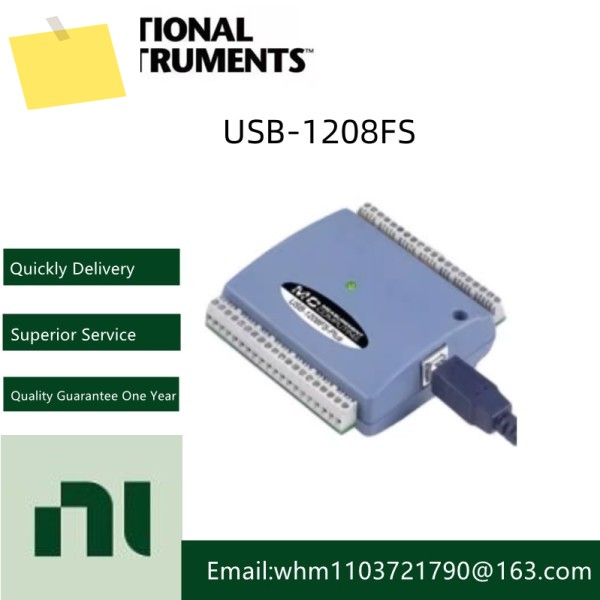 NI MCC USB-1208FS-Plus 12비트 50kSs 다기능 데이터 수집 장치 제품 이미지