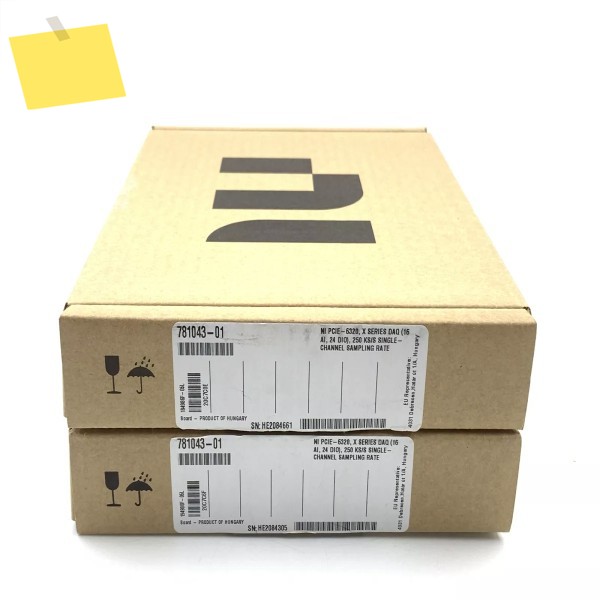 내셔널 인스트루먼트 PCIe-6320 NI DAQ 카드, X 시리즈, 다기능 781043-01 제품 이미지