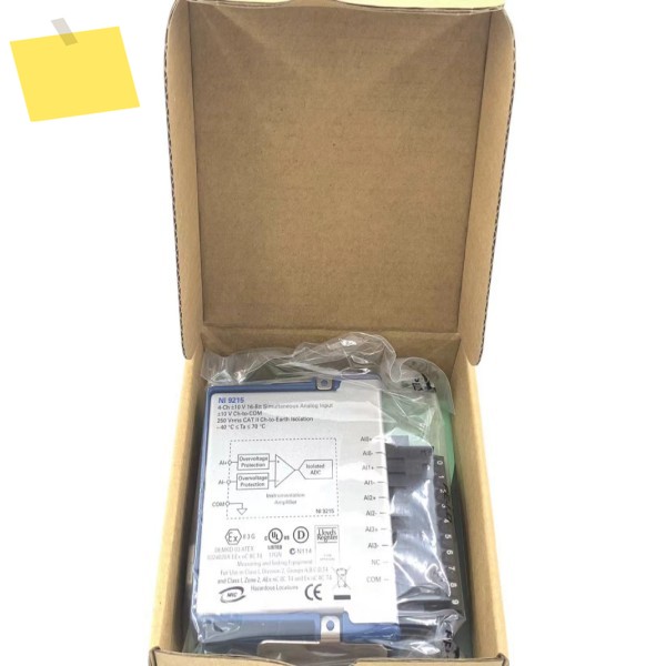 박스 내 새 제품 National Instruments NI 9215 데이터 수집 모듈 제품 이미지