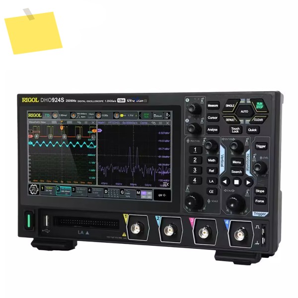 기존 RIGOL DHO914S 4채널 125250MHz 디지털 오실로스코프 12비트 1.25GSaSec 50MPts 깊이 제품 이미지