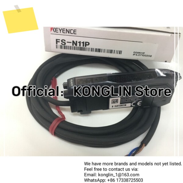 【추가 모델은 바랍니다】 1개 키엔스 FS-N11P 광섬유 센서 증폭기 새 제품 ?? ???